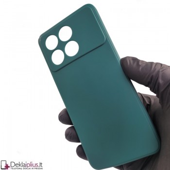 Liquid Air silikoninis žalias dėklas - su kameros apsauga (Xiaomi Poco F6 Pro 5G) Liquid Air silikoninis žalias dėklas - su kameros apsauga (Xiaomi Poco F6 Pro 5G)